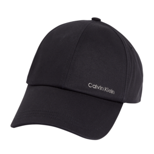 Șapcă Calvin Klein neagră din bumbac organic 3107BSAP1310N