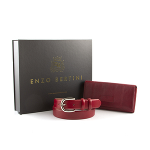 Set cadou femei Enzo Bertini rosu 336dcadoueb02r