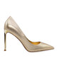 Pantofi stiletto femei Enzo Bertini argintii cu toc din piele 1627DP1353AG