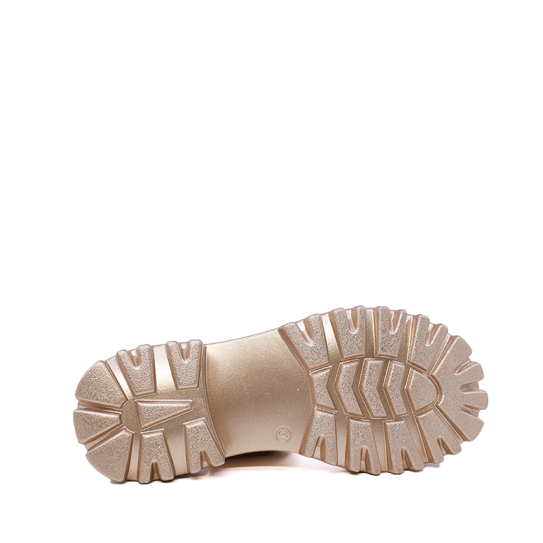 Sandale femei Enzo Bertini aurii din piele 1397DS1511AU