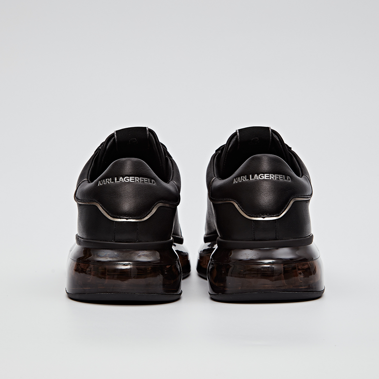 Sneakers bărbați Karl Lagerfeld negri din piele 2057bp52625n 