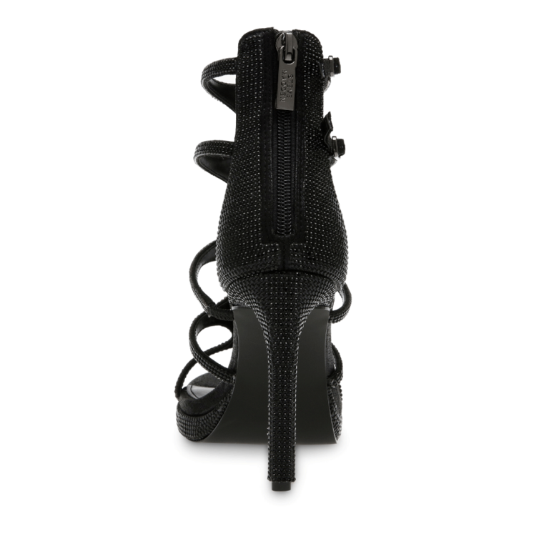 Sandale cu ștrasuri femei Steve Madden  ACCURACY-R negre 1466DSACCURACY-RN